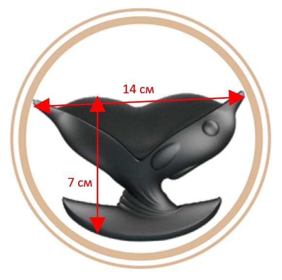 �������� ����������� � ��������� Pretty Love Hanson Anal Plug Black, 10 ������� ������