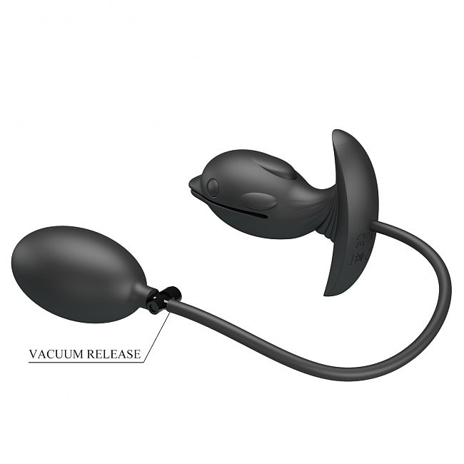     Pretty Love Hanson Anal Plug Black, 10  