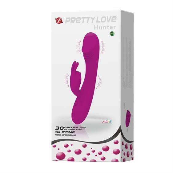- Pretty Love Hunter Vibrator Purple, 30  , 17  3,2 