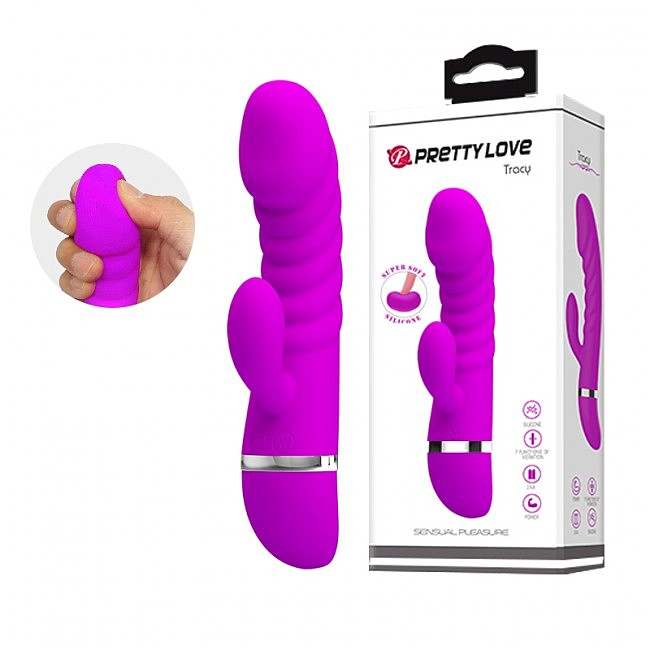 - Pretty Love Tracy Vibrator Purple, 7    , 18,8  3,5 
