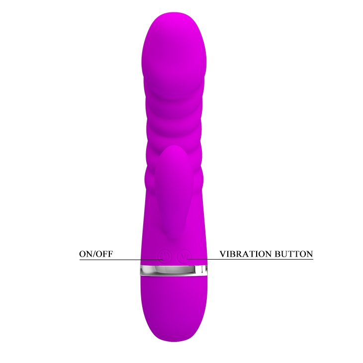 ��������-������ Pretty Love Tracy Vibrator Purple, 7 ������� �������� � ���������, 18,8 � 3,5 ��