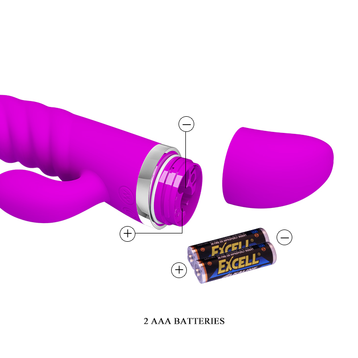 ��������-������ Pretty Love Tracy Vibrator Purple, 7 ������� �������� � ���������, 18,8 � 3,5 ��