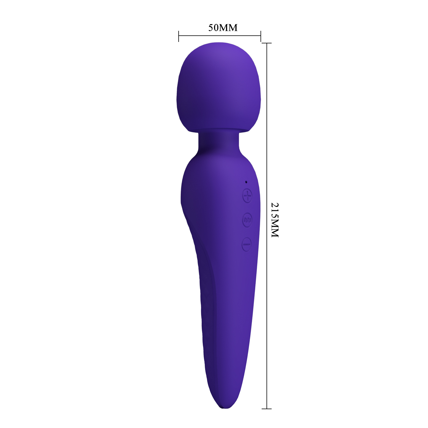 �������������� �������������-�������� Pretty Love Meredith Massager Purple, 21,5 � 5 ��