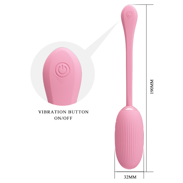 -    Pretty Love Doreen Electric Shock Egg Light Pink (App), 19  3,2 