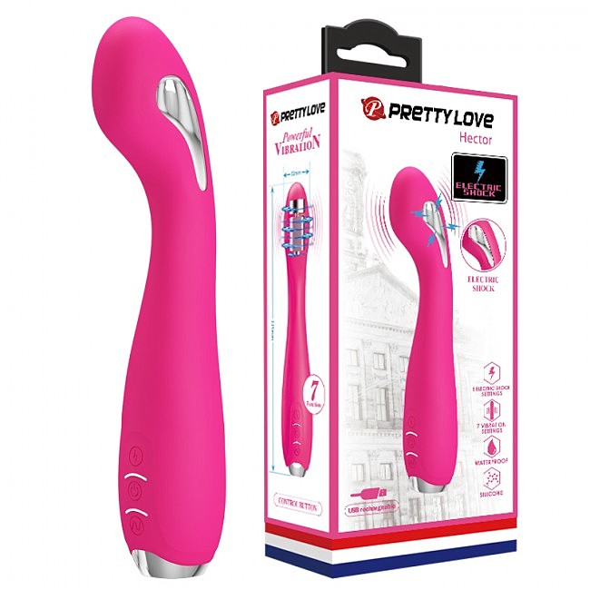 -  G   Pretty Love Hector Vibrator, 19,5  3,2 