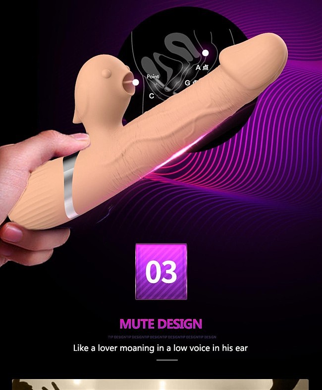 - Basia Thtusting Vibrator 2in1,  +  +  -, 24  3,5 