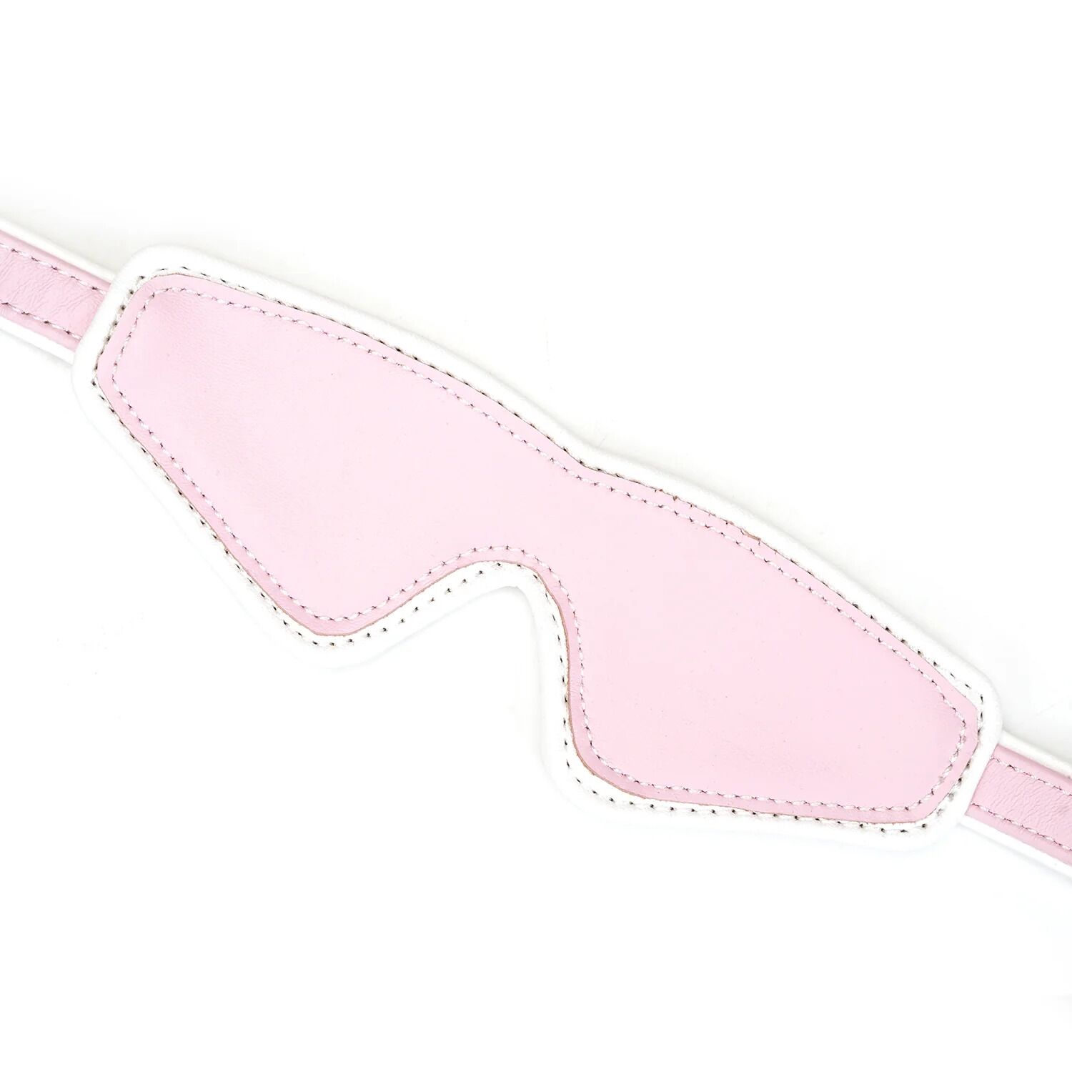������� ����� Liebe Seele White & Pink Fairy Goat Leather Blindfold, ������-����� ����