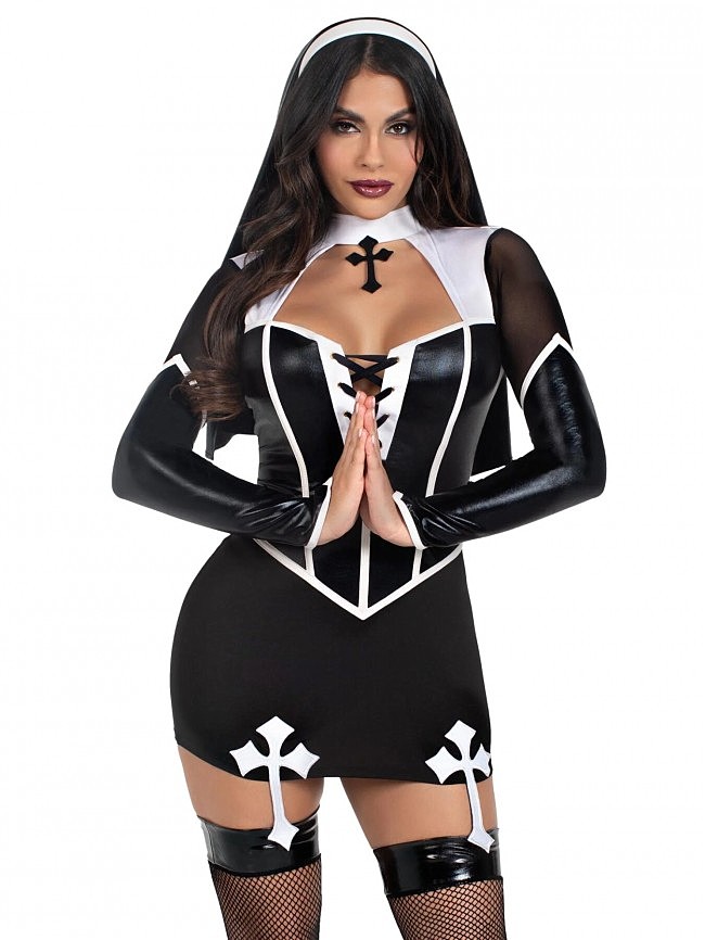    Leg Avenue Holy Hottie Dress,  +  