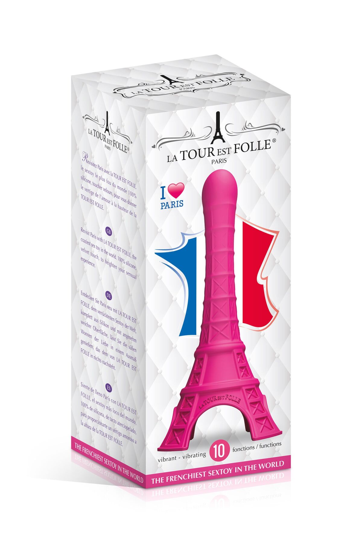      La Tour Est Folle Paris Pink, 10 