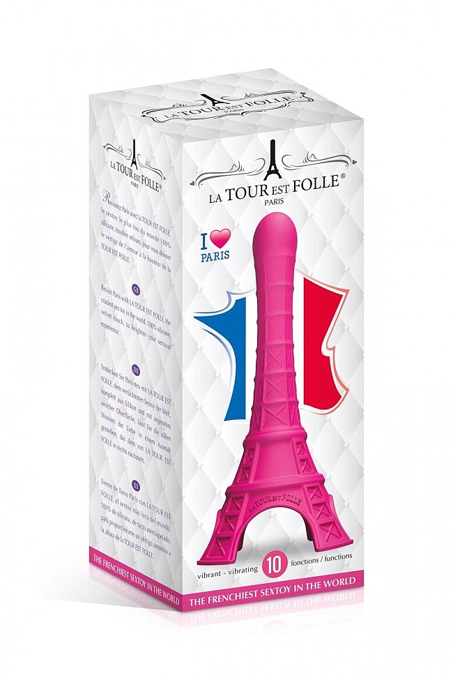      La Tour Est Folle Paris Pink, 10 