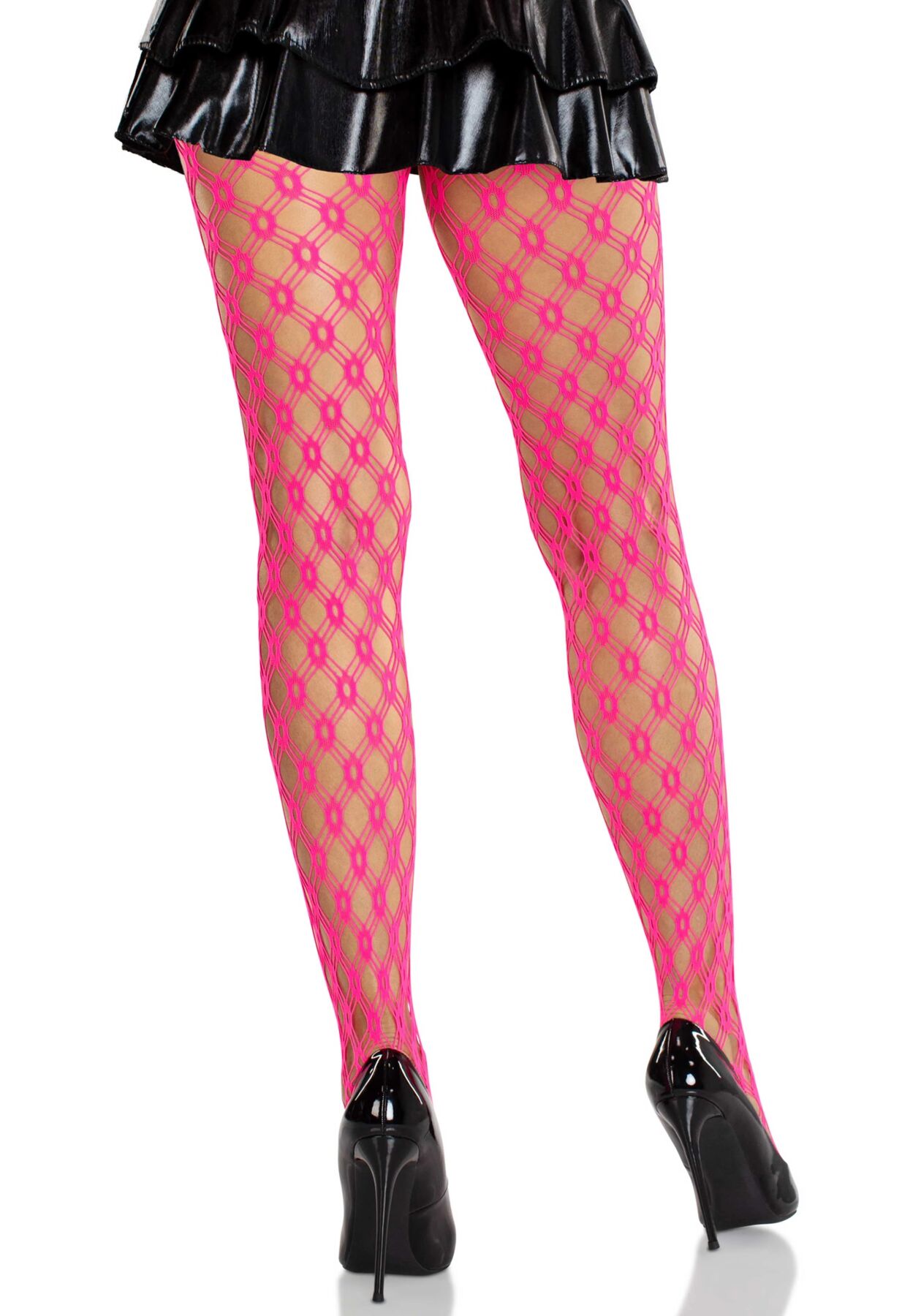 �������� �������� Leg Avenue Eyelet Net Tights Neon Orange One Size, �������������� ����