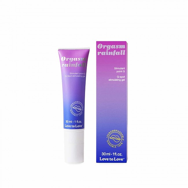     G Love To Love Orgasm Rainfall G Spot Stimulating Gel, 30 