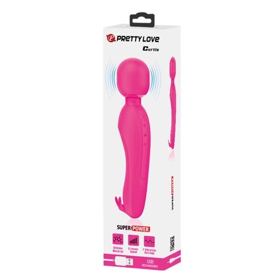  - Pretty Love Curtis Massager Pink, 23,1  4,8 