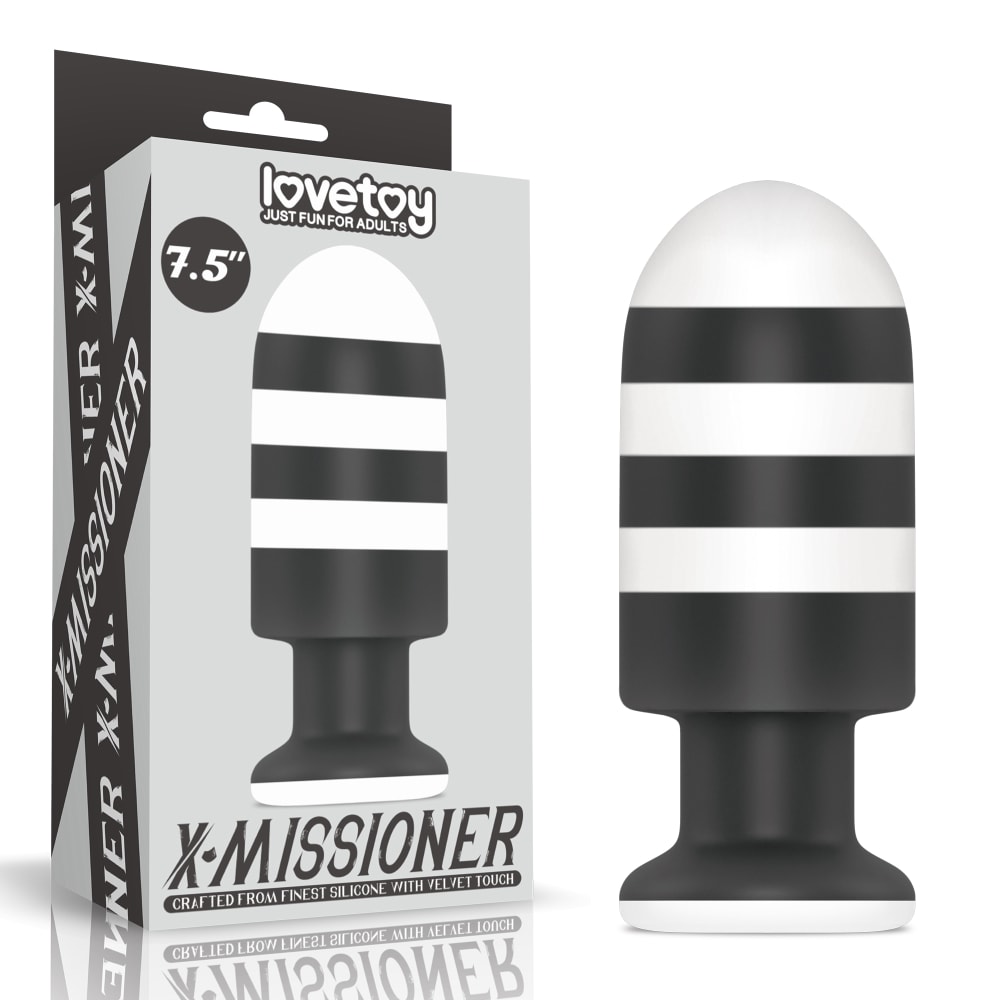      X-Missioner Butt Plug 7.5 LoveToy,  , 19,5  7,7 