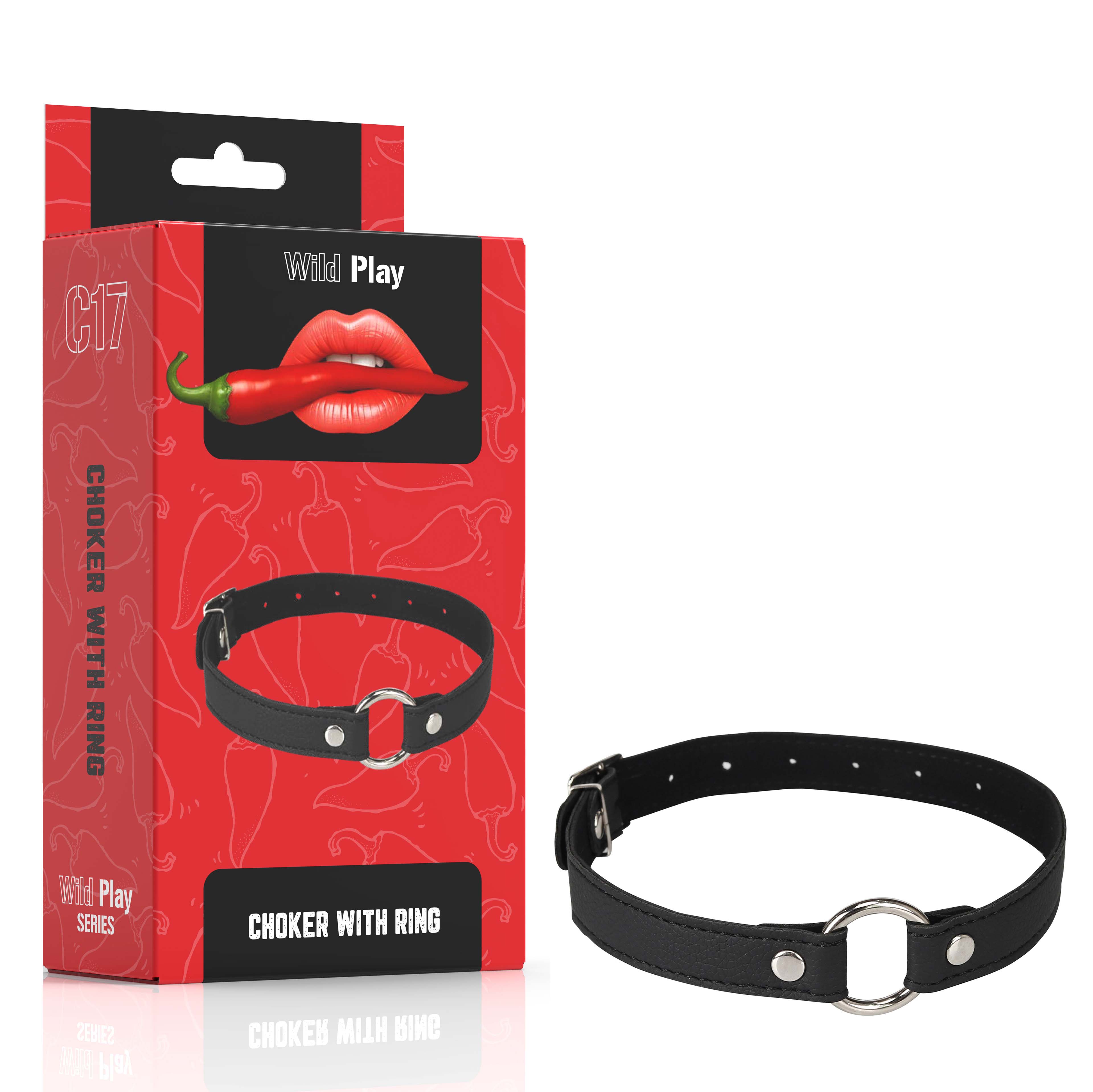    Erospace Wild Play Choker With Ring C17, 