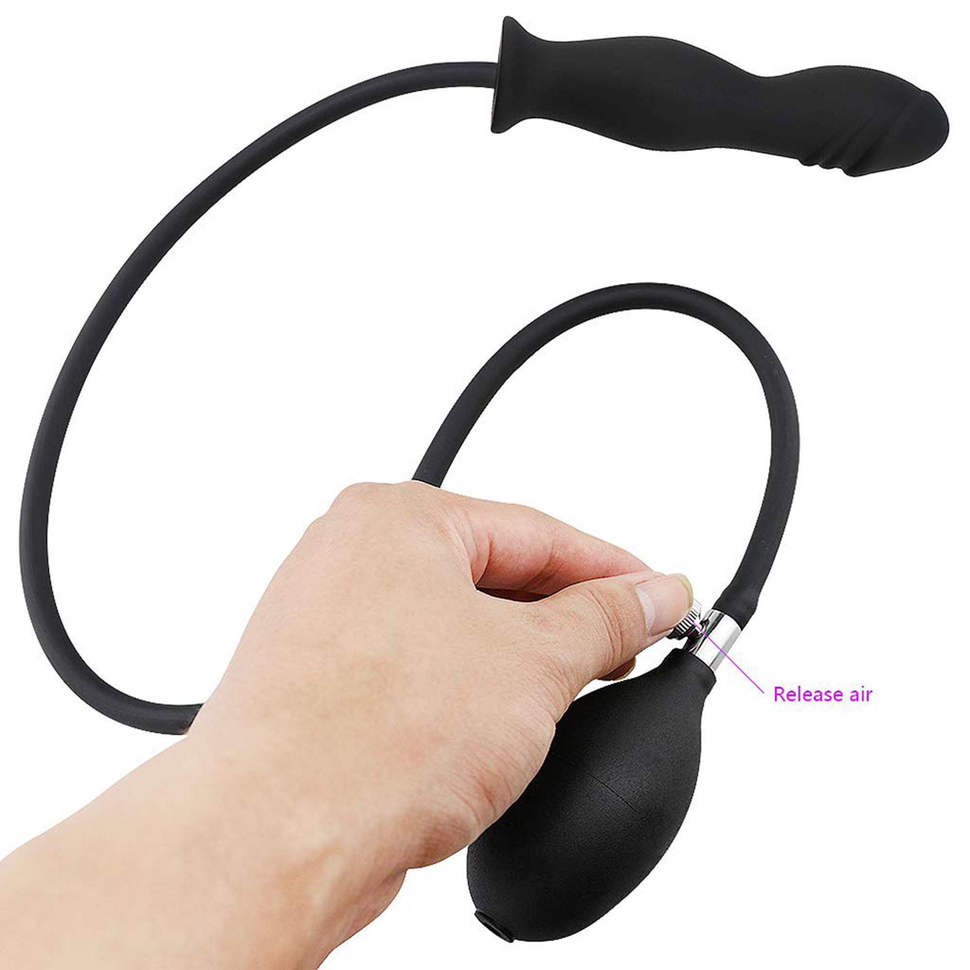    Erospace Wild Play Inflatable Anal Plug C6, 15,3  3,5 