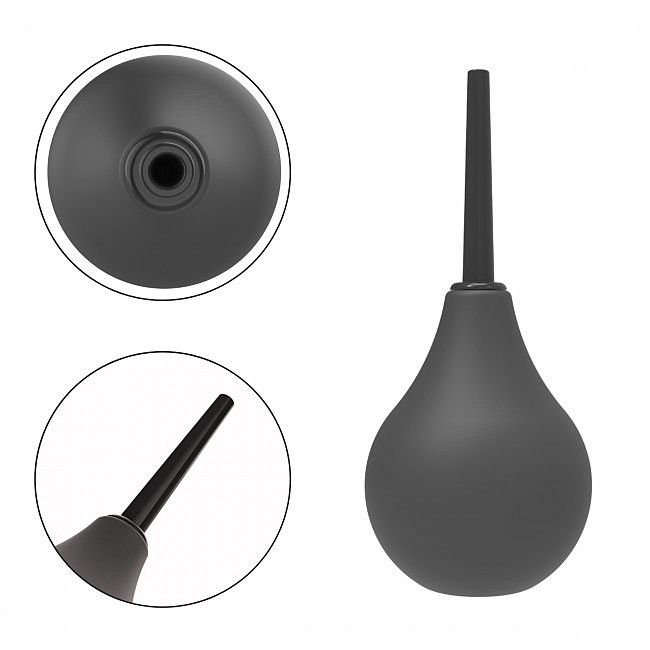   Erospace Wild Play Anal Douche C5 Black,  224 