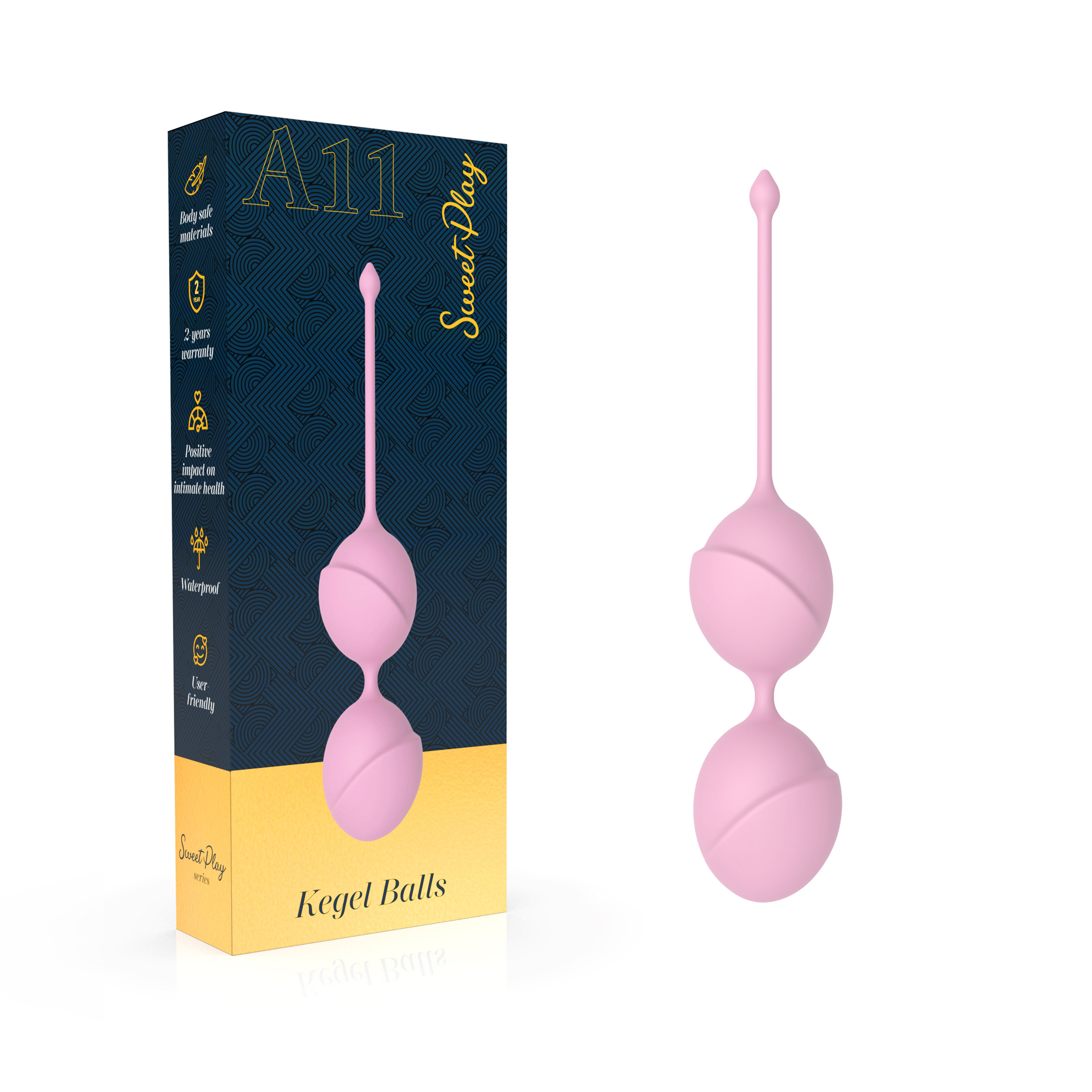 ����������� ����������� ������ Erospace Sweet Play Kegel Balls A11, �������