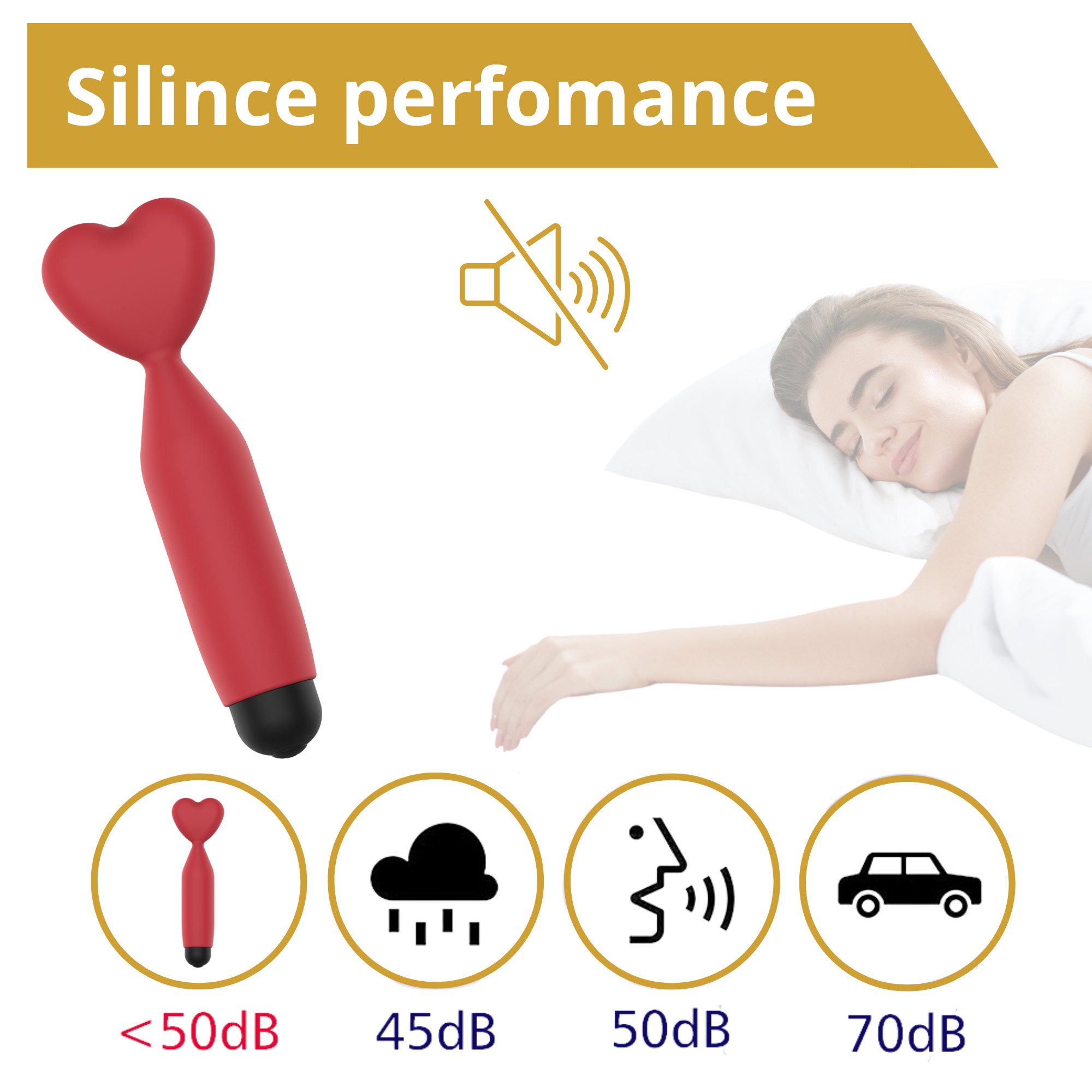 ������������ ��������-�������� Erospace Sweet Play Mini Heart Vibrator A14, 10 ������� ������