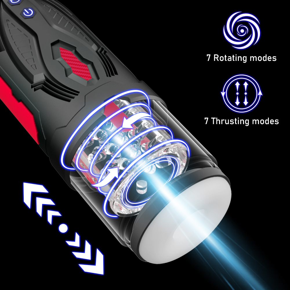 ����������� � �������� � �������� Erospace Mens Play Automatic Male Masturbator B1, 7 ������� ������