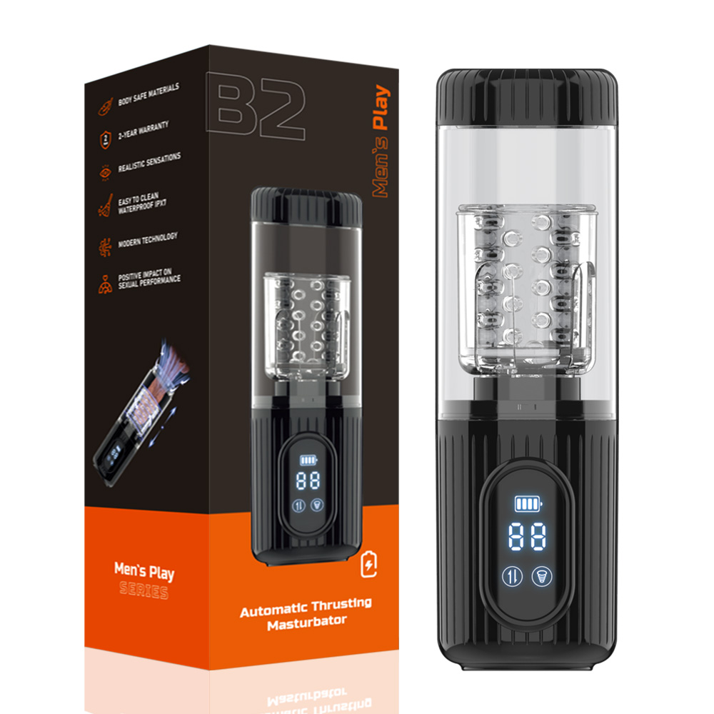 �������������� ����������� Mens Play Automatic Thrusting Masturbator B2, �������+������+��������� ������