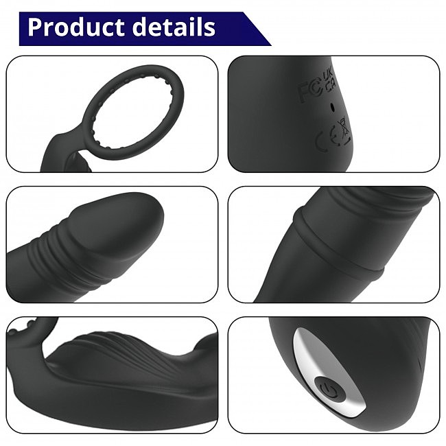  -  Mens Play Thrusting Prostate Massager APP Controlled B5   