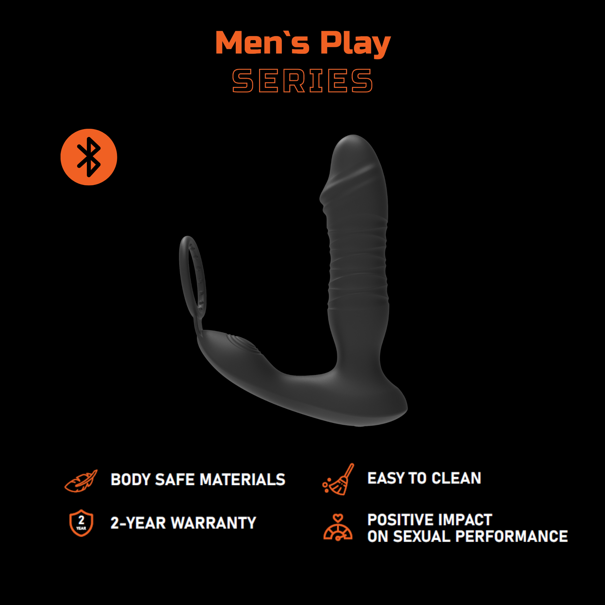  �����-�������� �������� Mens Play Thrusting Prostate Massager APP Controlled B5 � ����������� �������