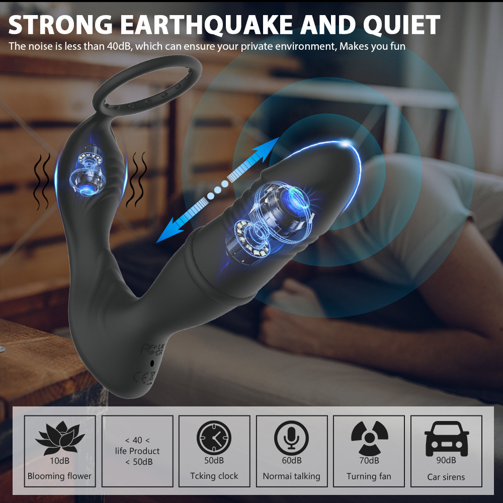  �����-�������� �������� Mens Play Thrusting Prostate Massager APP Controlled B5 � ����������� �������