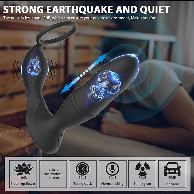  -  Mens Play Thrusting Prostate Massager APP Controlled B5   