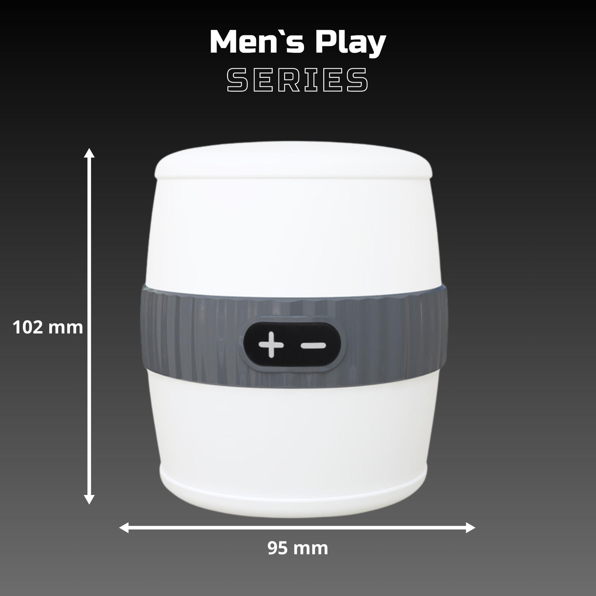 �������� ����������� Erospace Mens Play Vibrating Male Masturbator B3, 12 ������� ��������