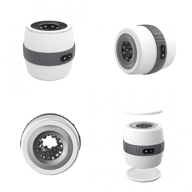   Erospace Mens Play Vibrating Male Masturbator B3, 12  