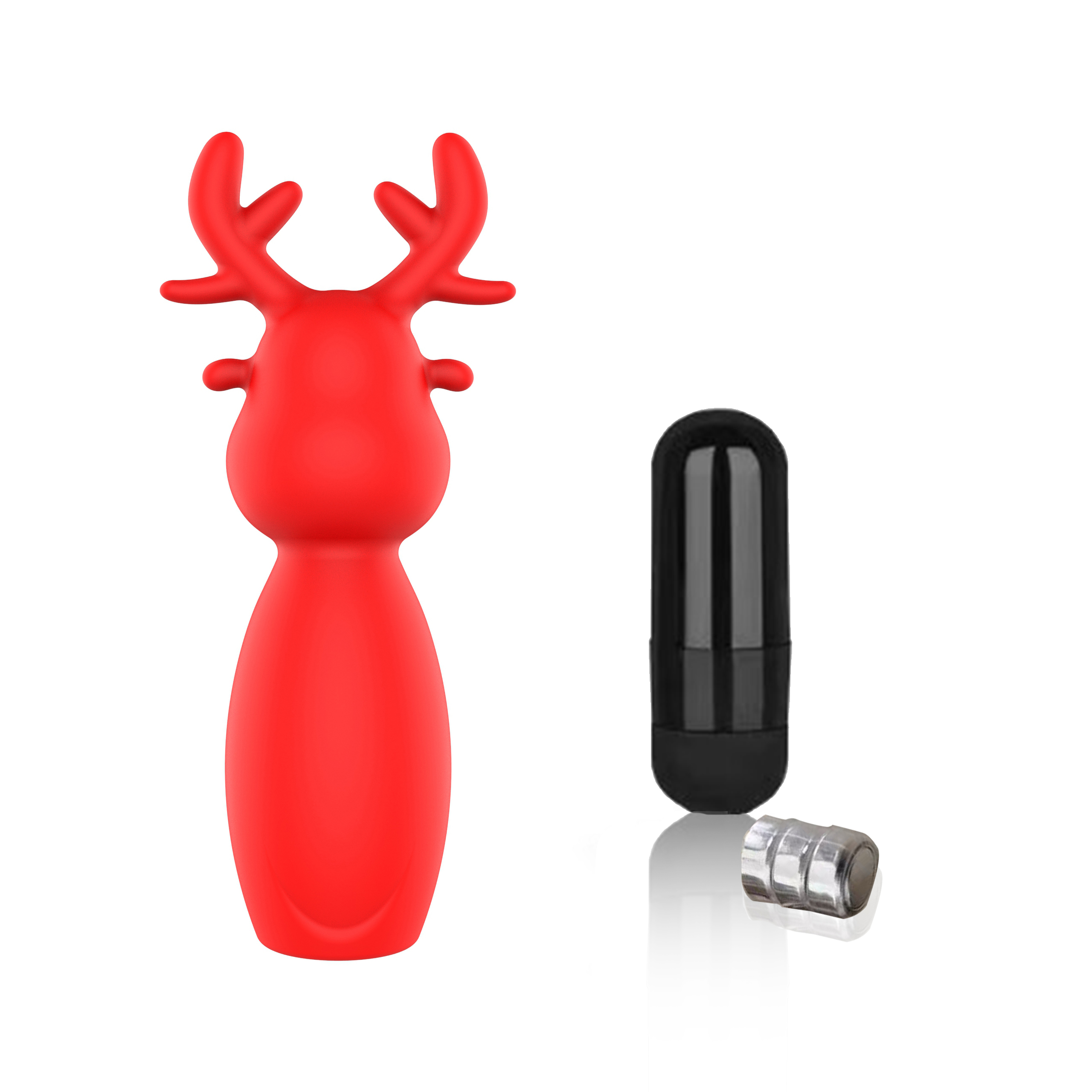 ����-�������� � ����� ����� Erospace Sweet Play Mini Reindeer Vibrator A10, 8,8 � 3,5 ��