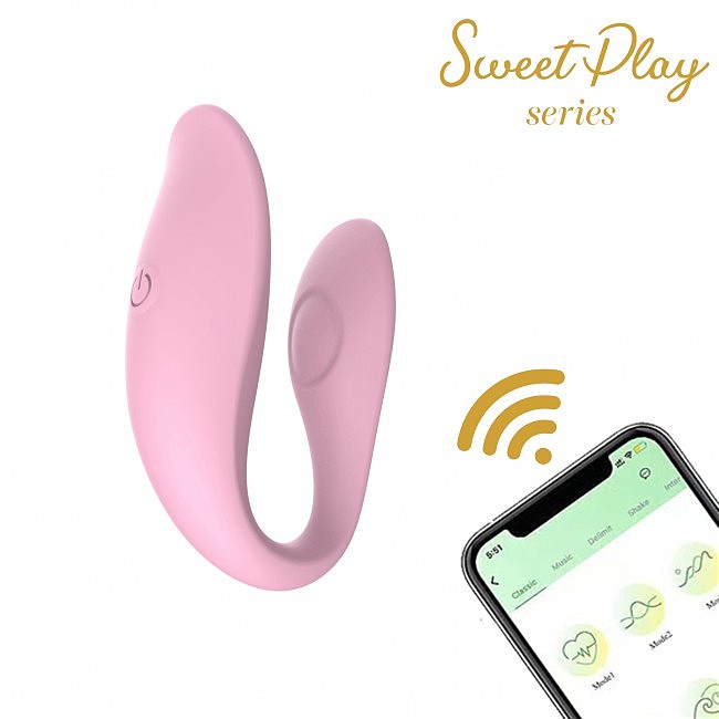 -   Erospace Sweet Play C-Type Vibrator App Control A7, 10  