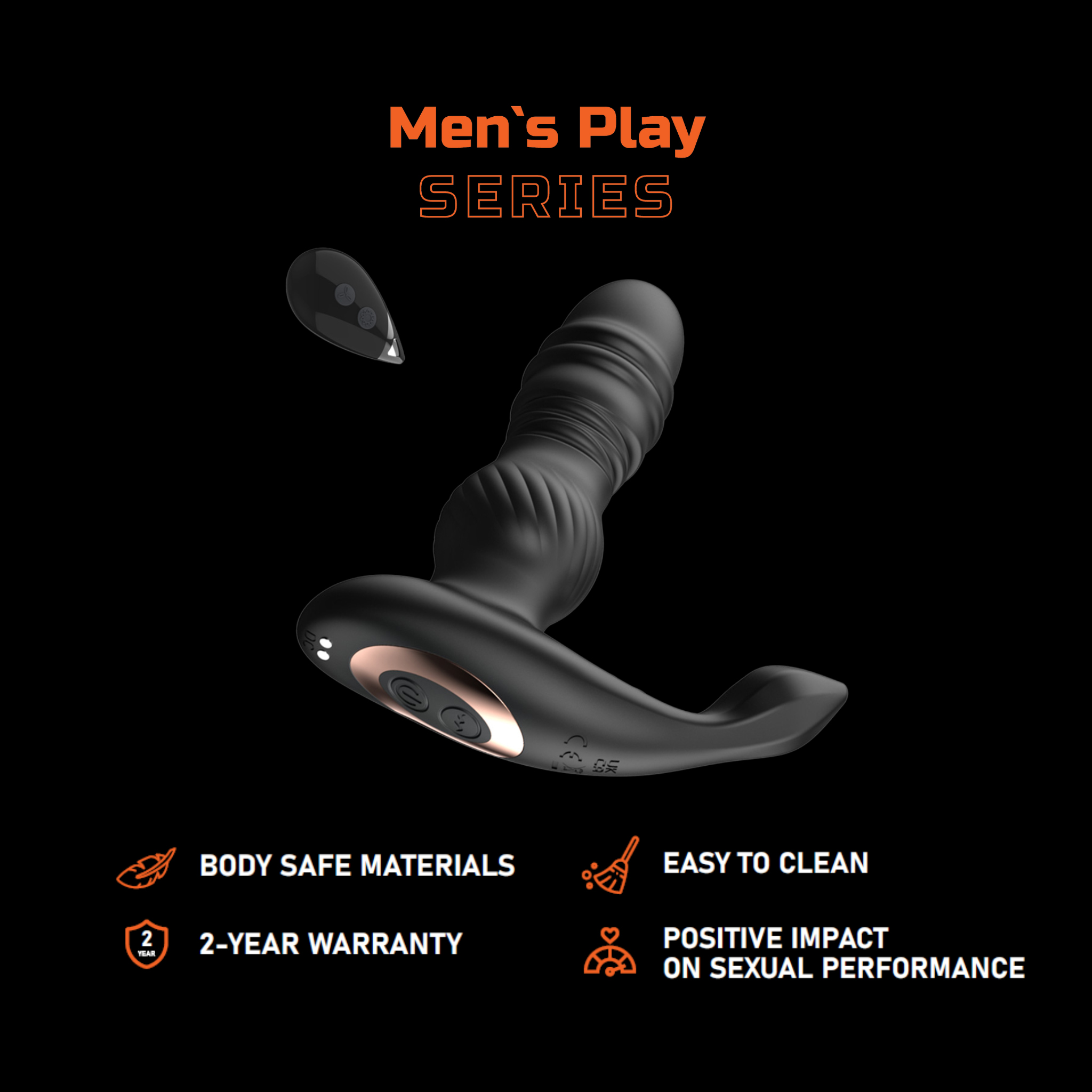 �������� �������� Mens Play Thrusting Prostate Massager B4 Erospace, 7 ������� �������� � �������