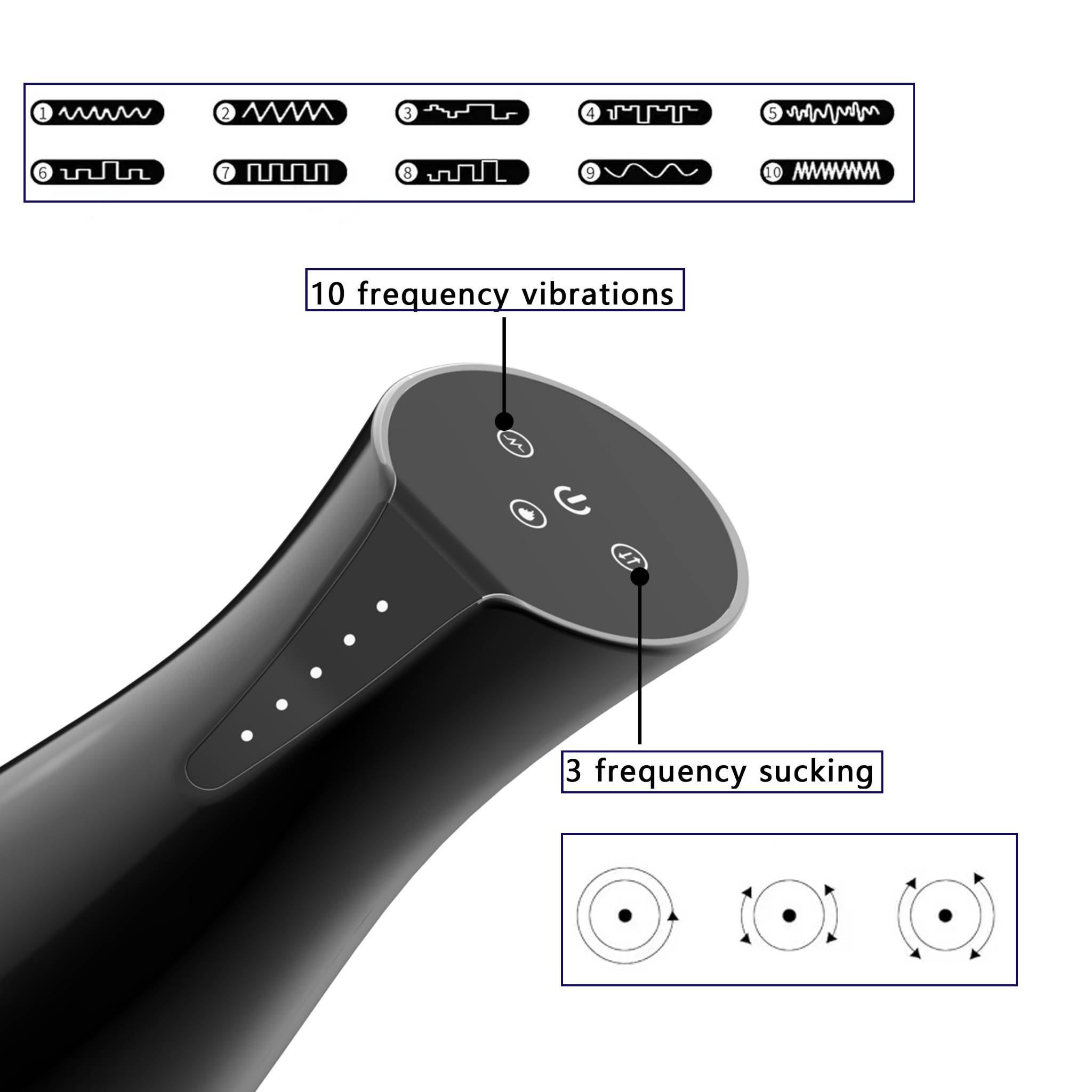 ����������� � ���������, ����������� � ���������� Mens Play Vacuum Male Masturbator B6, 25,5 � 9,1 ��