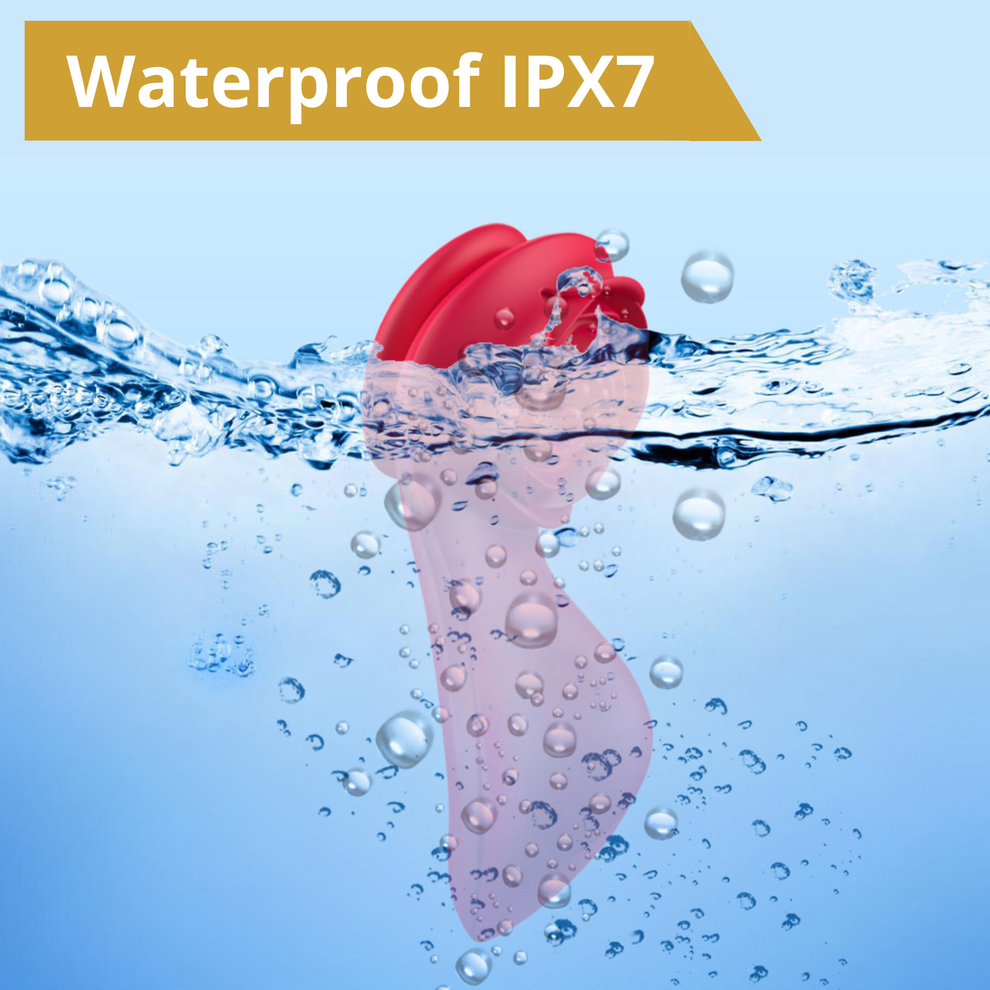 ������������ Erospace Sweet Play Panty Vibrator With Remote Control A1, ����� ��, 8,6 × 4,3 × 3,5 ��