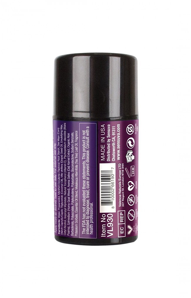 -     Sensuva Body Powder Cream, 50 