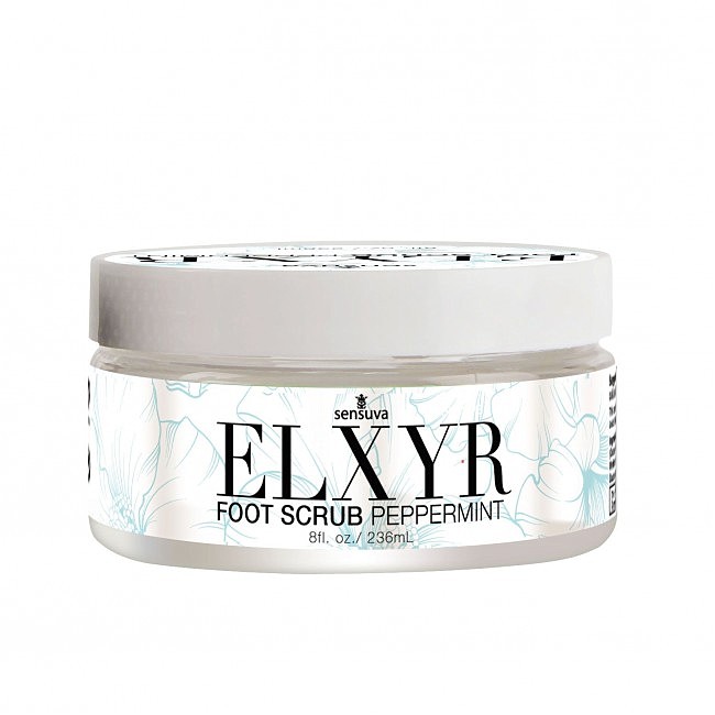    Sensuva ELXYR Foot Scrub Peppermint (236 )
