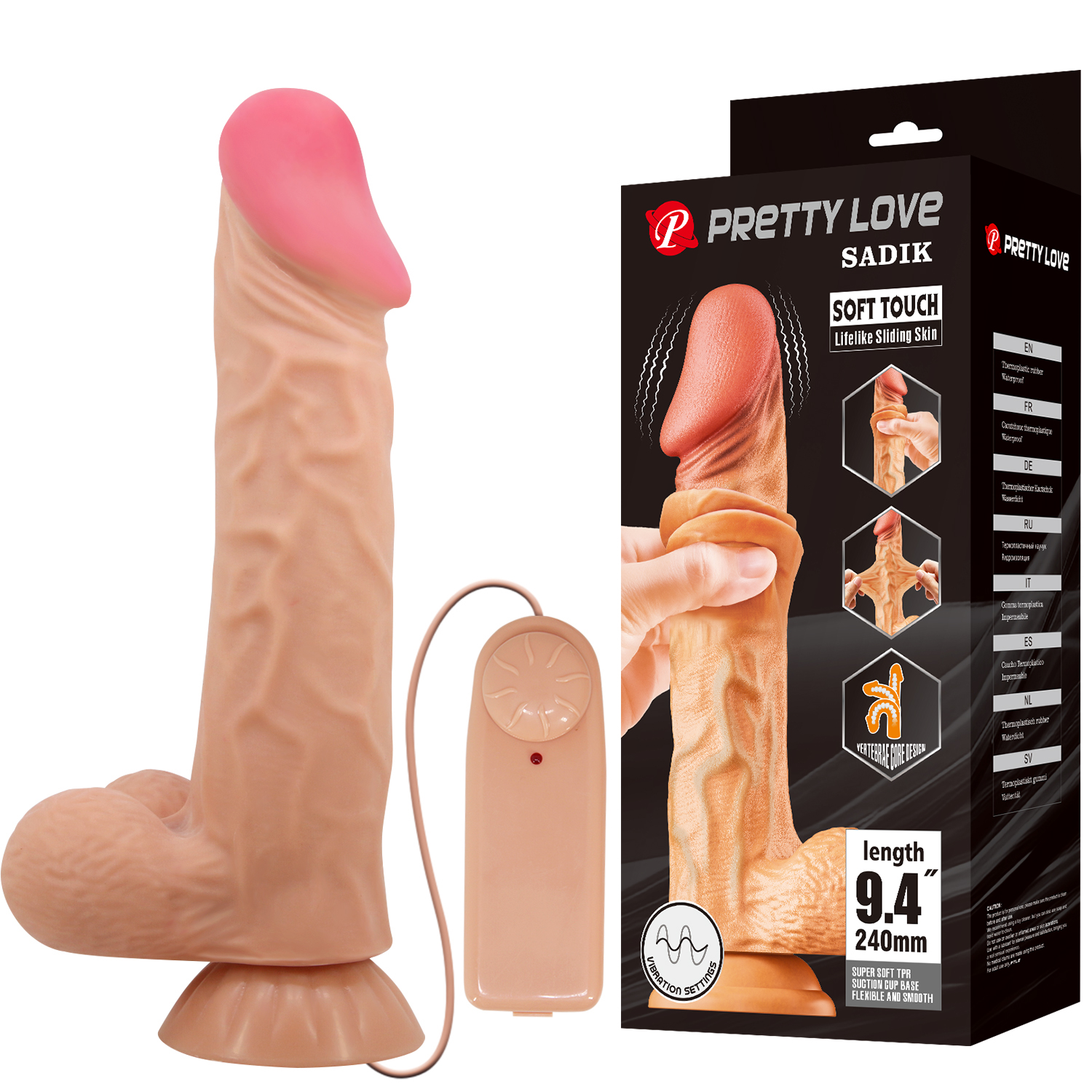 �������� � ��������� ����� Pretty Love Sliding Skin 9.4 Flesh �� ��������, ��������� �����, 24 � 5 ��