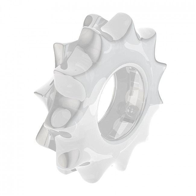 ���������� ����������� ������ LoveToy Power Plus Cockring 1 Clear, ������� 4 ��