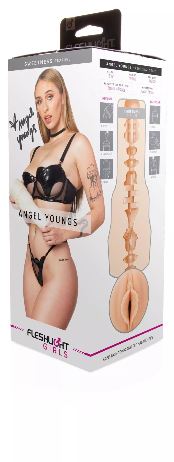 ����������� Fleshlight Girls: Angel Youngs Sweetness, �� ������ ������ �����-�������