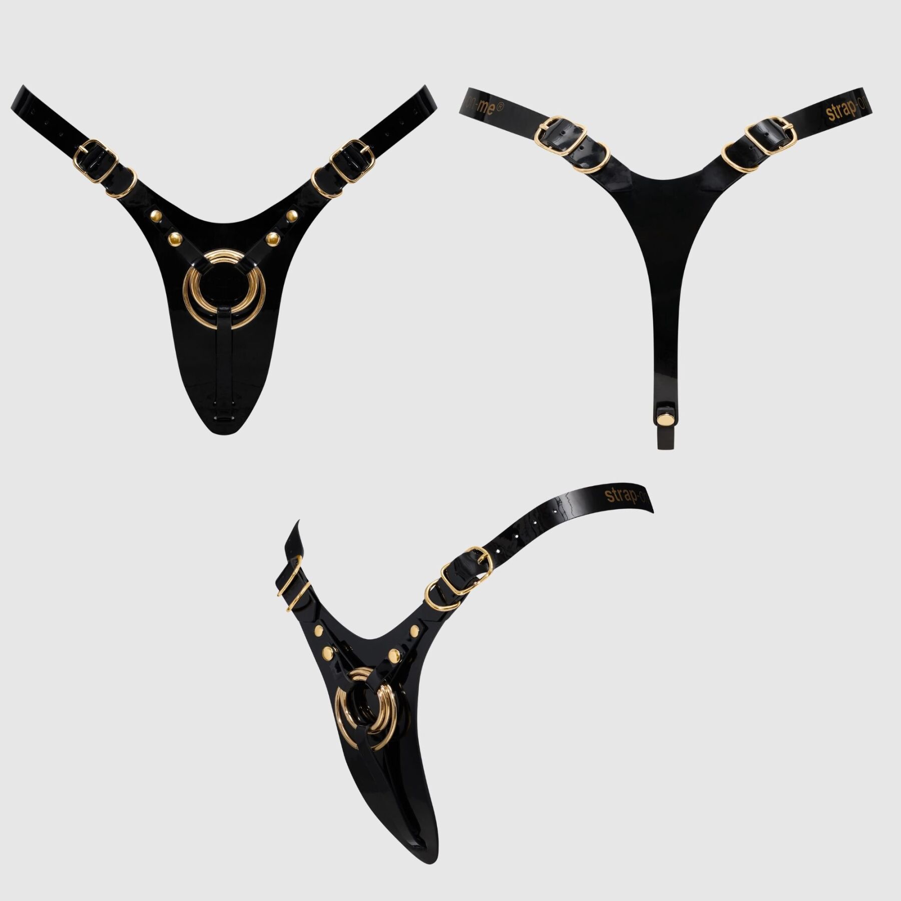	������� ��� �������� Strap-On-Me Leatherette Harness Fabulous One Size 