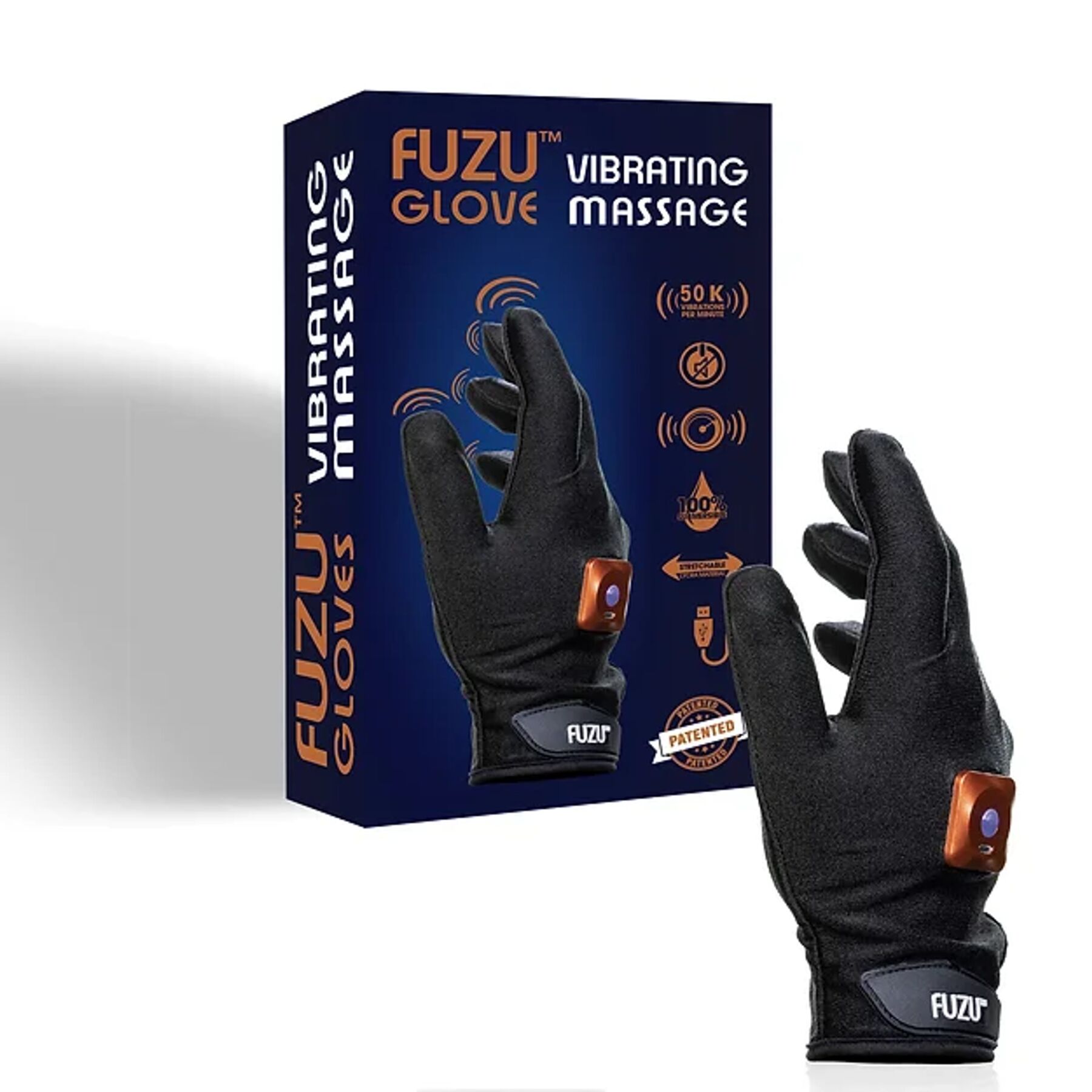 ������������� (������) FUZU Gloves Vibrating Massage Right Hand, 11 �������