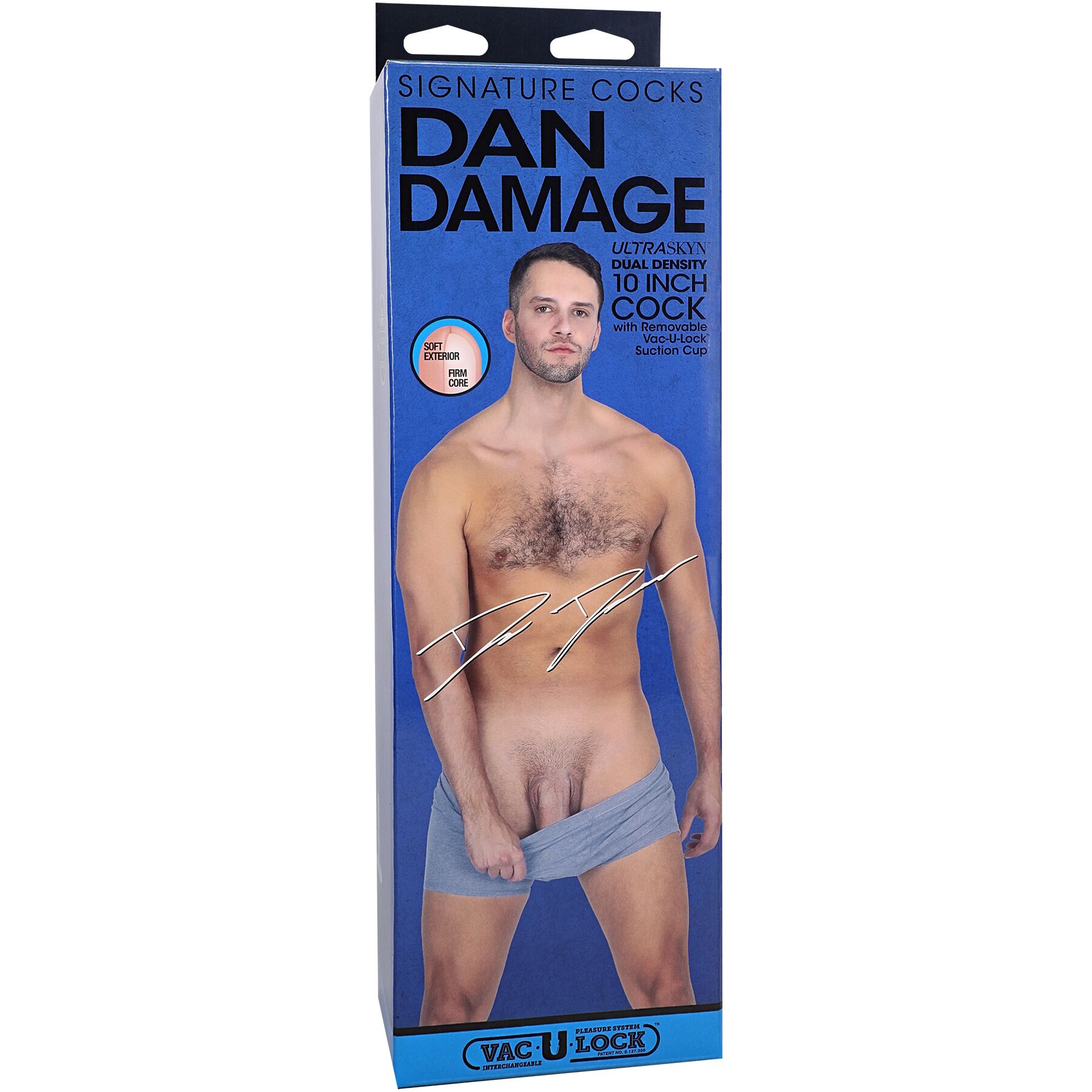 ������������� Doc Johnson Signature Cocks Dan Damage 10 inch UltraSkyn