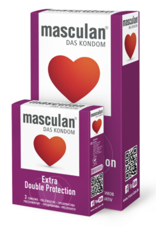 masculan� Extra Double Protection