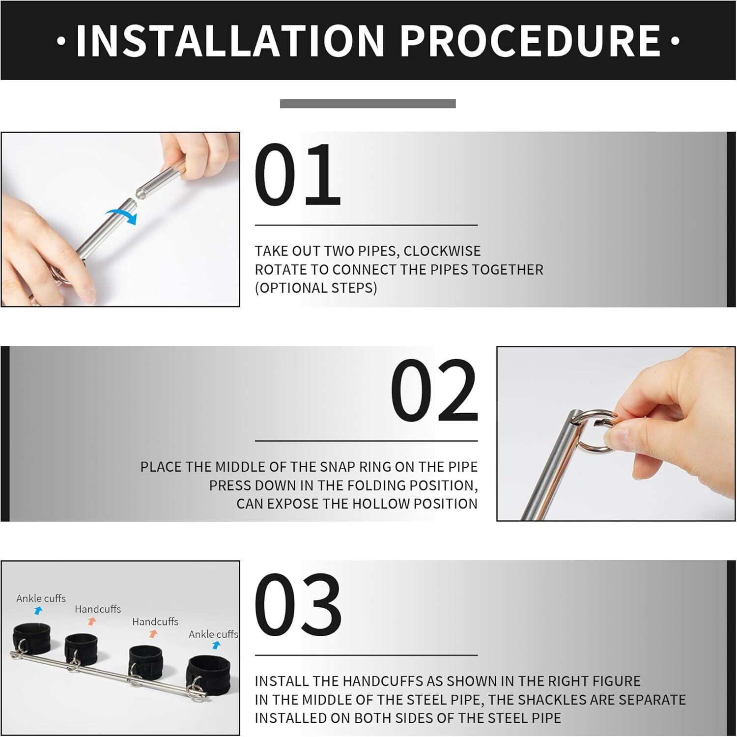 ����-����� LOCKINK YEAHWOW Door Swing & Leg Spreader Bondage set, ������