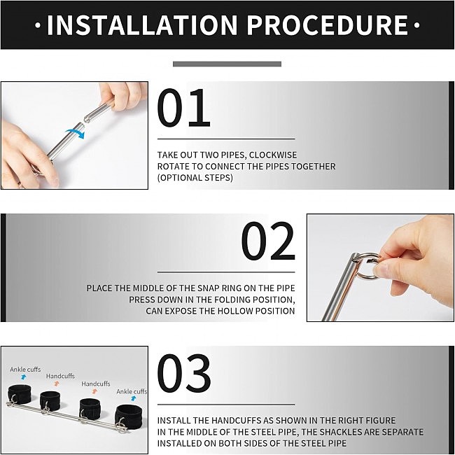 ����-����� LOCKINK YEAHWOW Door Swing & Leg Spreader Bondage set, ������