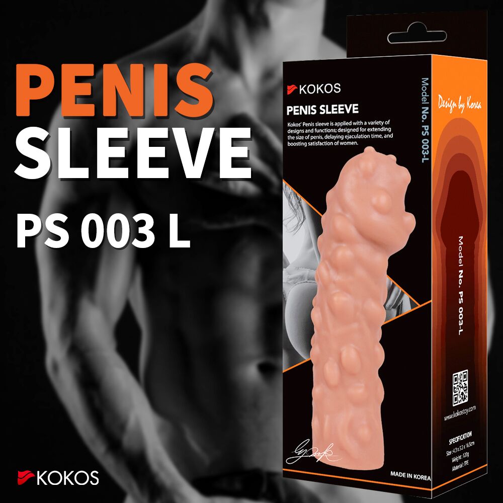 ������������� ������� �� ���� Kokos Penis Sleeve PS 003 L, 16,5 � 4,3 ��