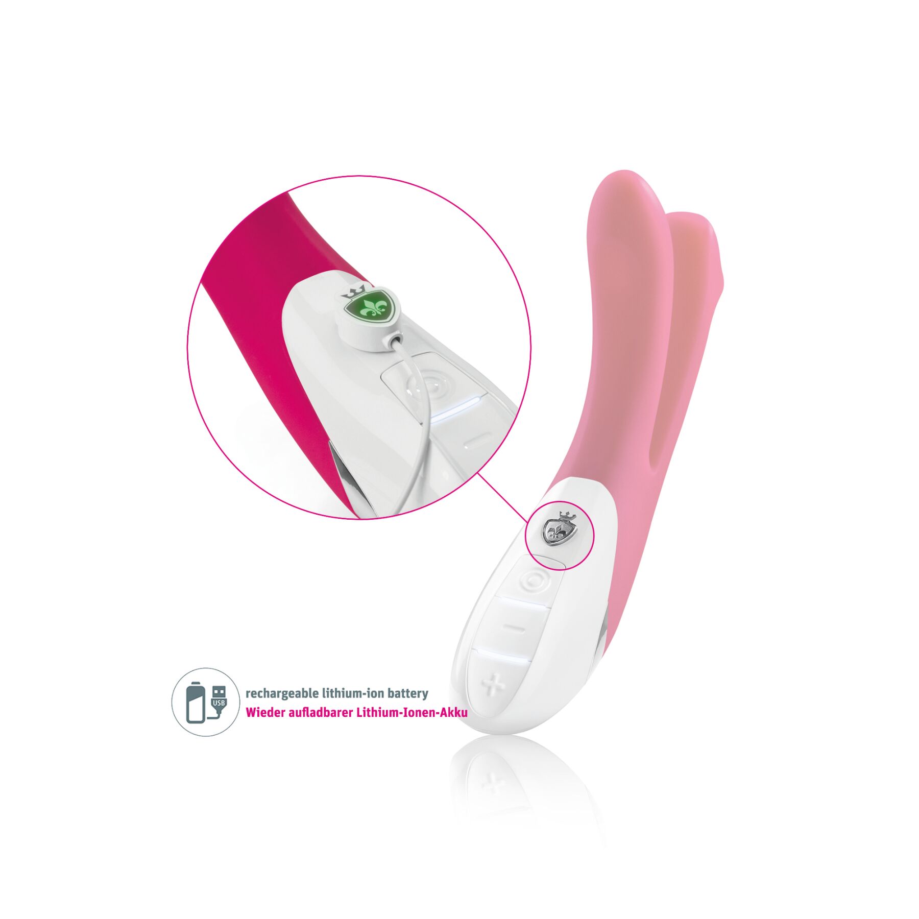 �������� Mystim Bon Aparte Pink, ����������� ������, 8 ����� � 5 ��������� ��������