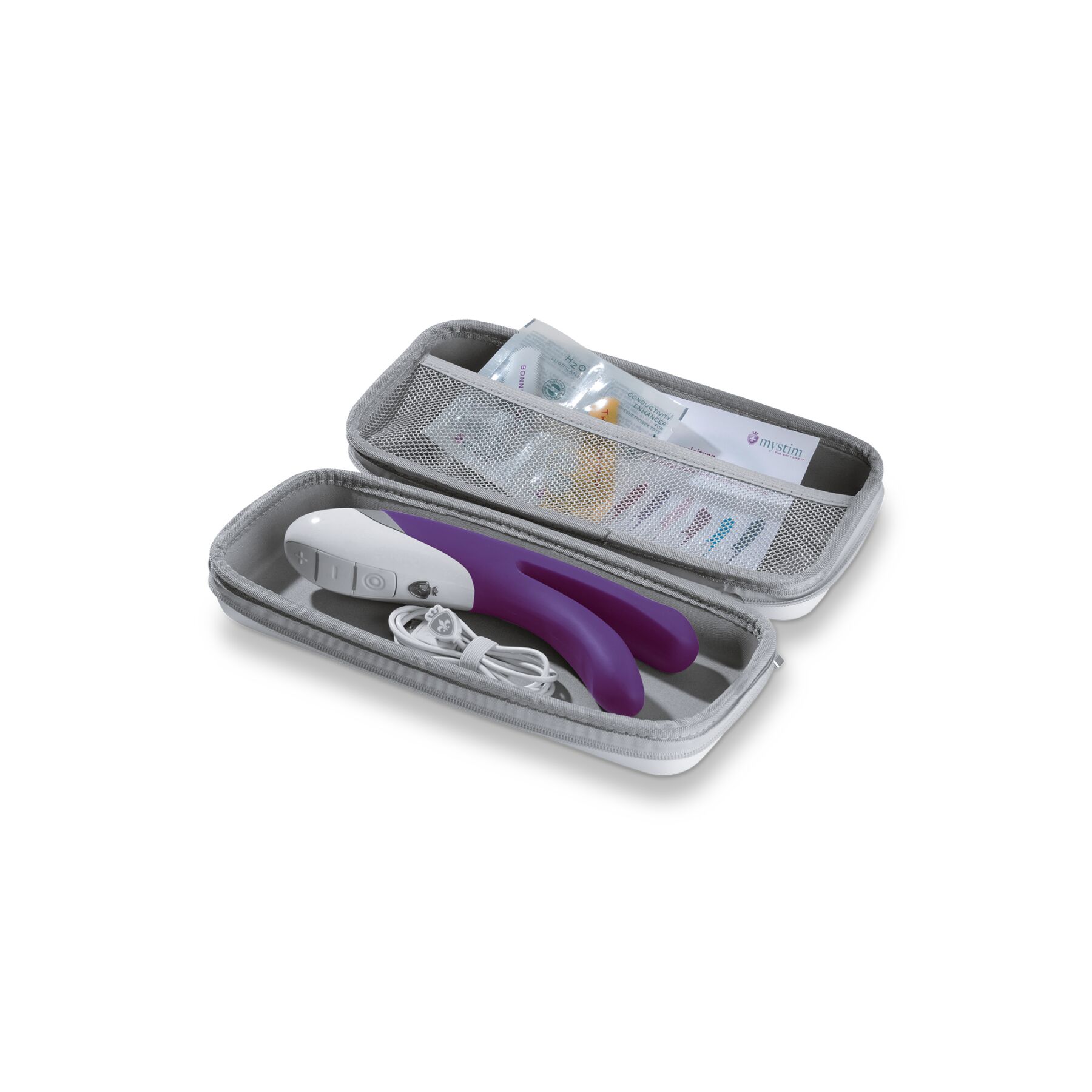 �������� ����������� Mystim Bon Aparte Purple, 8 ����� � 5 ��������� ��������